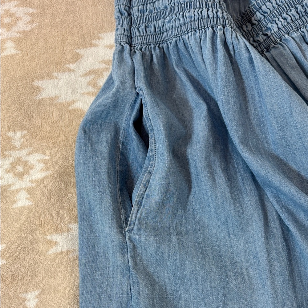 DownEast Denim Dress With Pockets - Picture 8 of 10